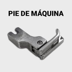 Pie de maquina